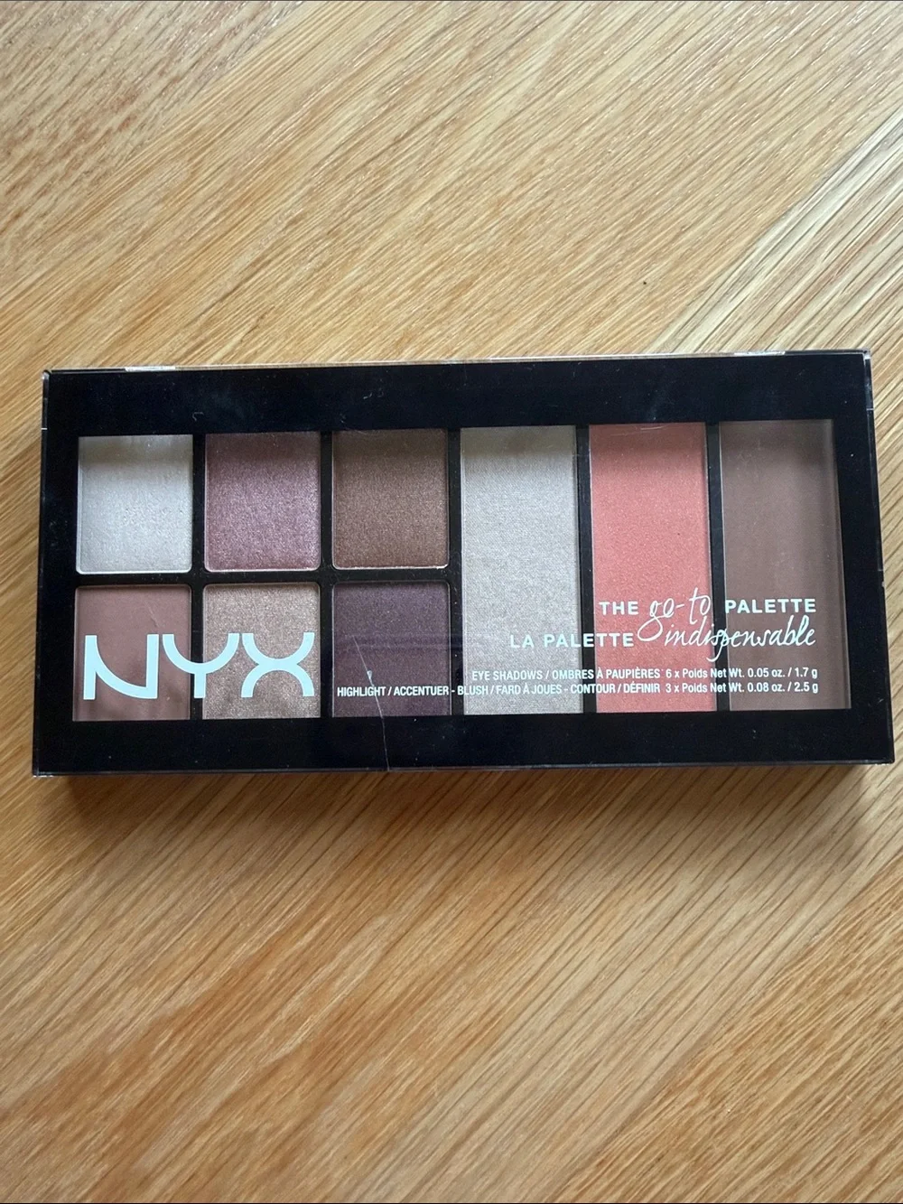 Lot of 4 makeup palettes, Brand New! Ulta, NYX, and essence